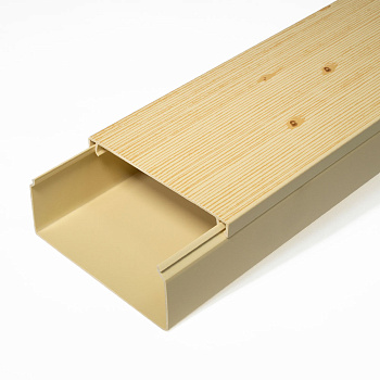 PR.025453 Кабель-канал сосна 2-й замок 100х40 мм (24м/уп) Промрукав