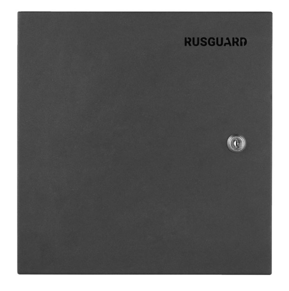 Бокс PS-BM-12 металлический бокс c замком с установленной DIN рейкой RusGuard 