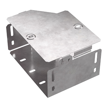 PR16.0512 Переходник правый с крышкой Стандарт 200х150х100 Промрукав