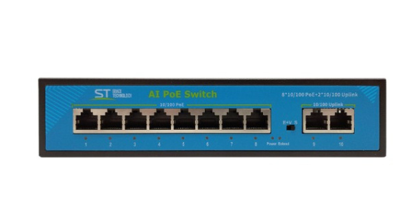 ST-S180POE (2M/100W/А) PRO резервируемый сетевой PoE коммутатор Space Technology