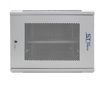 ST-NCP9U600 (СЕРЫЙ) С ПОЛКОЙ шкаф телекоммуникационный 19" Space Technology