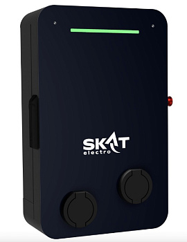 SKAT ELECTRO TECHNO - 22/1/type 2 зарядная станция для электромобилей Бастион