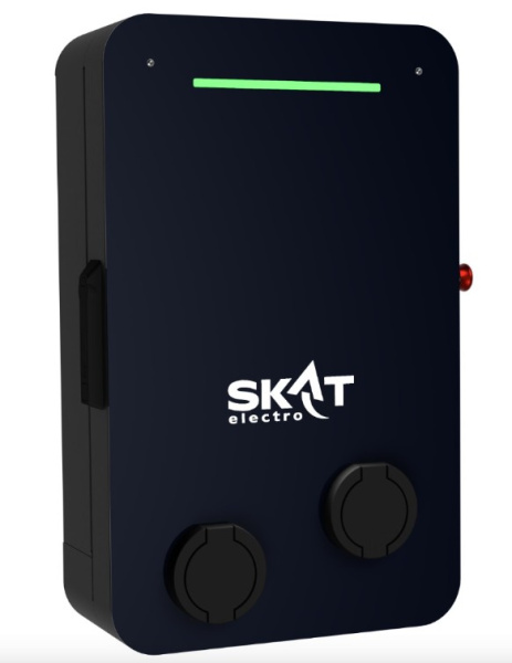 SKAT ELECTRO TECHNO - 22/1/type 2 зарядная станция для электромобилей Бастион