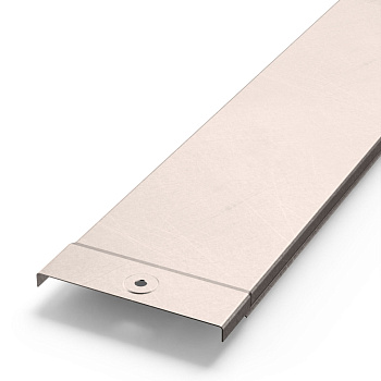 PR16.2447 Крышка лотка INOX (AISI 409) 100х3000 (24 м/уп) Промрукав