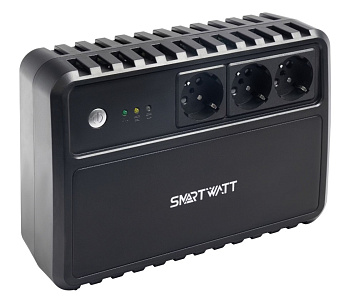 UPS SAFE 600 ИБП линейно-интерактивный, мощность 600/360 ВА/Вт, напольный SMARTWATT