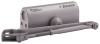 НОРА-М 430 F ISPARUS фиксация (от 50 до 110кг) доводчик морозостойкий (серебро) Нора-М