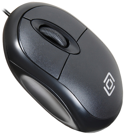 Мышь Oklick 105S, оптическая (800 dpi) USB (2but)