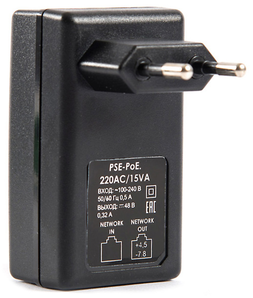 PSE-PoE.220AC/15VA инжектор
