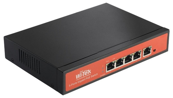 WI-PS305G порты 4 PoE GE + 2GE сетевой коммутатор Wi-Tek