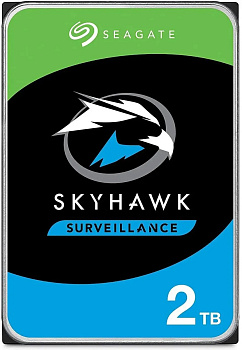 ST2000VX017 жесткий диск Seagate SATA-III 2TB Surveillance Skyhawk (5400rpm) 256Mb 3.5"