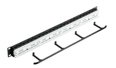 NMC-RP48UD2-1U-BK панель 19" NIKOMAX