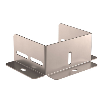 PR16.3720 Универсальный ввод трассы лотков Стандарт INOX (AISI 409) 100х100 Промрукав