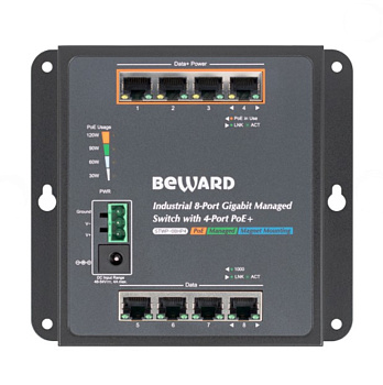 STWP-08HP4 коммутатор управляемый 8 портов Beward