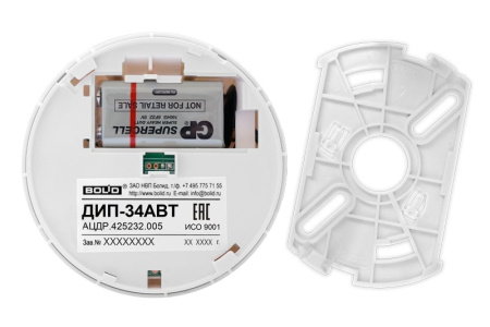 ДИП-34АВТ извещатель пожарный дымовой оптико-электронный Болид