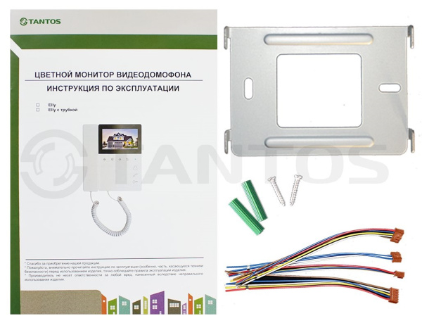 Elly монитор цветного видеодомофона Tantos
