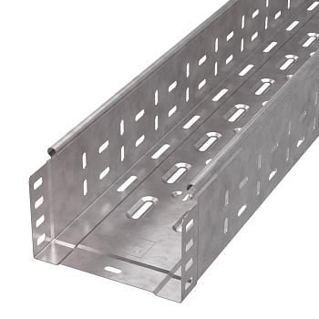 PR16.1229 лоток перфорированный Стандарт HDZ 150х100х3000 (0,7 мм) (6 м/уп) Промрукав