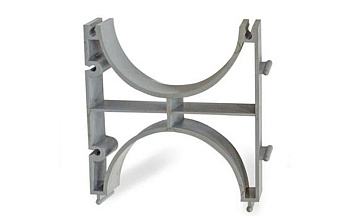 PR08.4928 кластер для двустенных труб d110 мм, одинарный, двухсторонний Промрукав