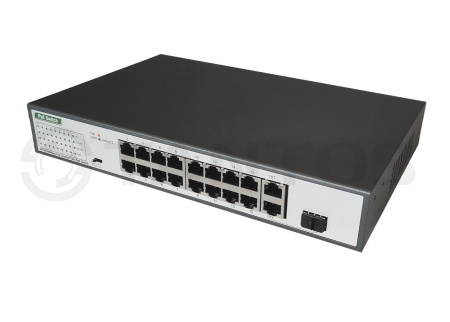 TSn-16P18U 18-ти портовый PoE-коммутатор Tantos