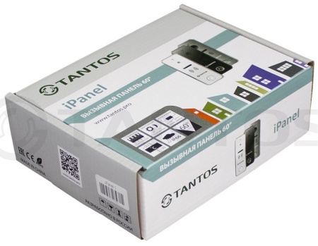 iPanel 1 (White) с ИК подсветкой + LILU SD комплект видеодомофона Tantos