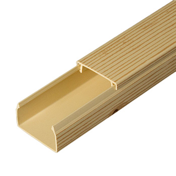 PR.025437 Кабель-канал сосна 2-й замок 25х16 мм (80м/уп) Промрукав