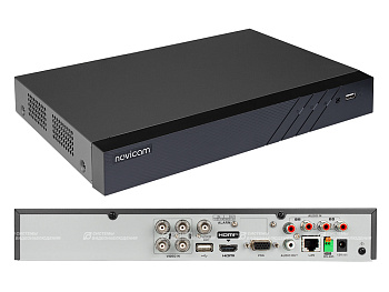 FR1104 (ver.3092) гибридный видеорегистратор 4-х канальный Novicam
