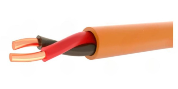 КСРПнг(А)-FRHF 2х2х0,8 (0,5 кв мм) кабель для систем ОПС и СОУЭ огнестойкий, с низким дымо и газовыделением Паритет