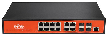 WI-PMS312GF управляемый гигабитный L2 коммутатор с функцией PoE Wi-Tek