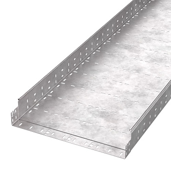PR16.13127 лоток перфорированный Профи HDZ 500х100х3000 (2,0 мм) (6 м/уп) Промрукав