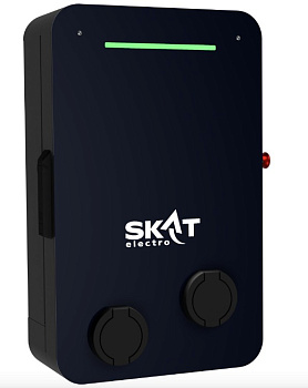 SKAT ELECTRO TECHNO - 22/2/type 2/OCPP Зарядная станция для электромобилей (Бастион)