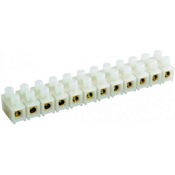 UZV7-005-04 клеммник ЗВИ-5 1.5-4мм.кв. 12пар (10шт/уп) IEK