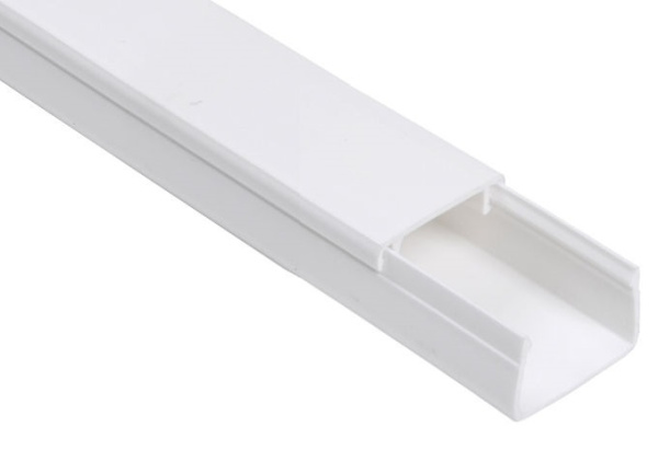 ECOLINE кабель-канал 20х10х2000 белый (96м) IEK CKK11-020-010-1-K01