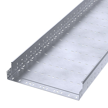PR16.13610 лоток перфорированный Профи INOX (AISI 316) 500х100х6000 (1,5 мм) (12 м/уп) Промрукав