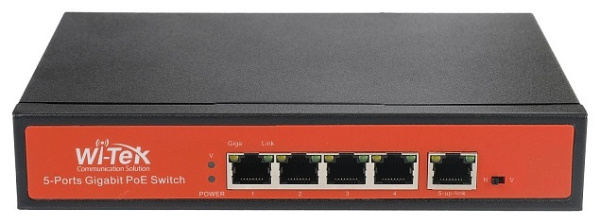 WI-PS305G порты 4 PoE GE + 2GE сетевой коммутатор Wi-Tek