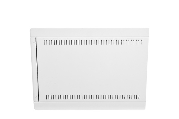 ШРН-6.480 Шкаф коммутационный 6U 600x480мм пер.дв.стекл несъемн.бок.пан. 50кг серый ЦМО