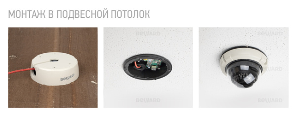 B2530DVZ уличная купольная всепогодная IP-камера видеонаблюдения Beward