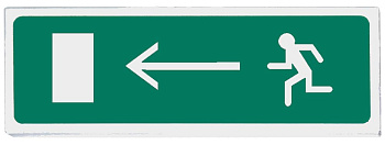 Призма-102 вар. 01 «Направление к выходу влево» световое табло (Сибирский Арсенал)