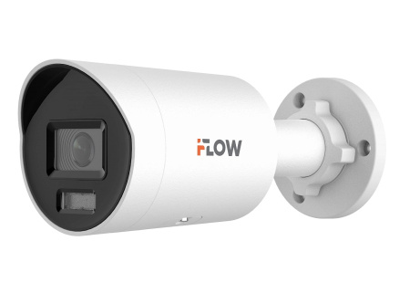 F-IC-2142C2M(4mm) (Аналог DS-2CD2043G2-LI2U) 4Мп уличная цилиндрическая IP-камера с гибридной Smart подсветкой до 40м  и технологией SharpSense iFlow