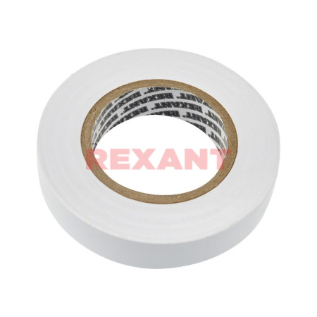 Изолента 15мм х 25м белая REXANT(09-2101)