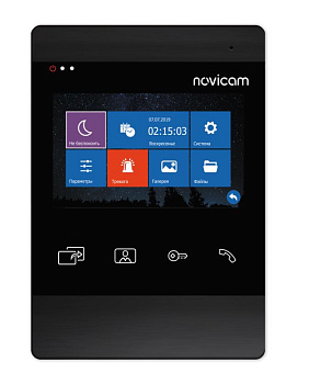 MAGIC 4 HD DARK (ver.4852) видеодомофон с 4.3" дисплеем и записью NOVIcam