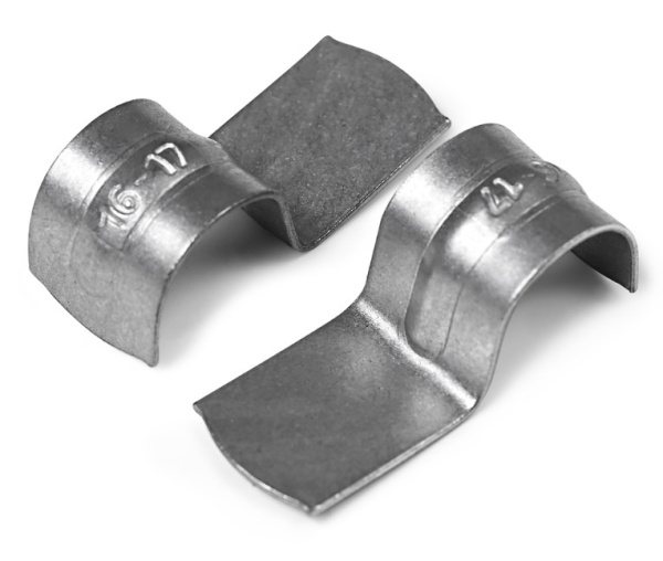 850-054 Скоба металлическая однолапковая 16-17 мм пр. (100 шт/уп) ПожТехКабель