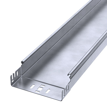 PR16.13641 лоток неперфорированный Профи INOX (AISI 316) 150х50х6000 (1,5 мм) (12 м/уп) Промрукав