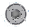 ST-SX4532 POE Wi-Fi LIGHT 4Мп (2,8мм) купольная внутренняя IP-камера видеонаблюдения с встроенным микрофоном Space Technology