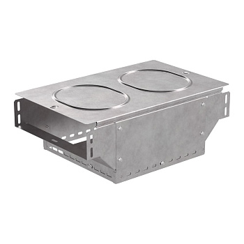 PR16.0966 Ответвитель Т-образный вертикальный с крышкой Стандарт 300х80 Промрукав