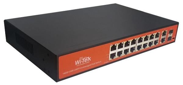 WI-PS320GF неуправляемый гигабитный коммутатор с функцией PoE