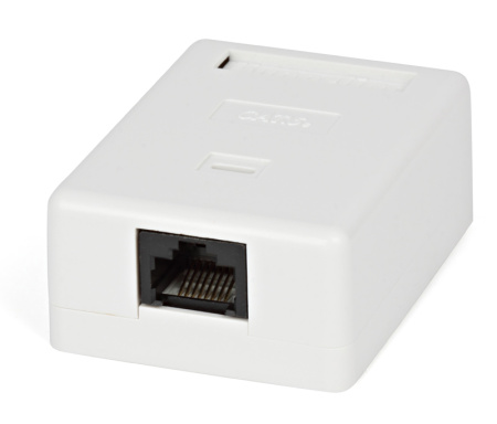 Компьютерная розетка -1 RJ-45  CAT5e  REXANT (03-0121)