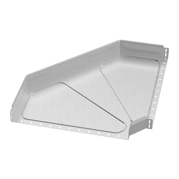 PR16.1658 Угол горизонтальный 90 градусов Стандарт HDZ 600х80 Промрукав