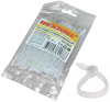 Хомут nylon 2.5х100 мм белый (07-0100) (100 шт/уп) REXANT