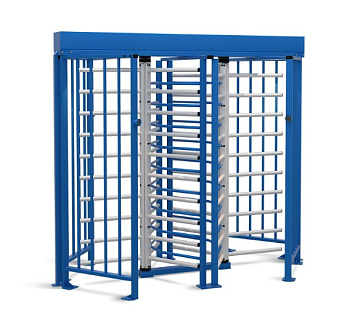 PERCo-RTD-20.1 полноростовый роторный сдвоенный турникет PERCo