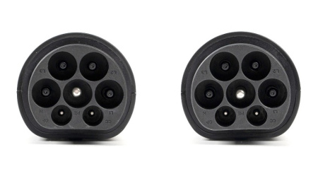 Type2 to GB/T adapter Переходник для зарядного кабеля (Бастион)