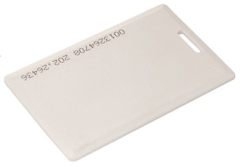 Карта RFID, E-Marin толстая 1.8 мм 4100 с номером U.S.Plast